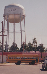 School bus in Clovis, New Mexico – Sep 1994 (Photo by Karen Slater CNM2)