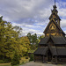 im Norsk Folkemuseum - die Stabkirche von Gol ... P.i.P.(© Buelipix)