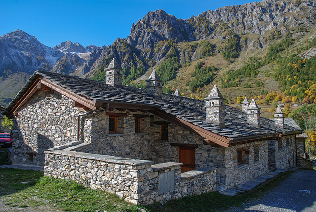 Herbstliches Valle Maira