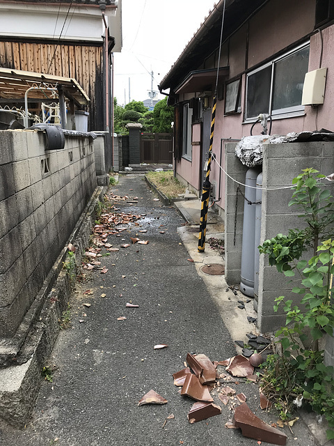 earthquake osaka June 18, 2018 by near the epicenter