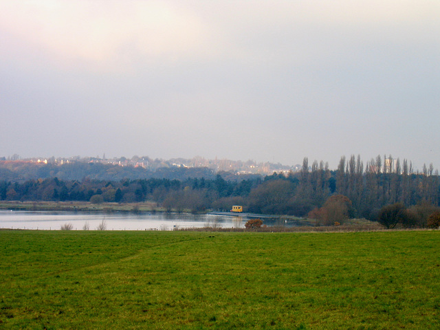Looking back over Swan Pool from near Park Lane