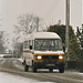 Barry Plumpton Minibuses GPV 264V in Barton Mills – 23 Feb 1994 (215-4)