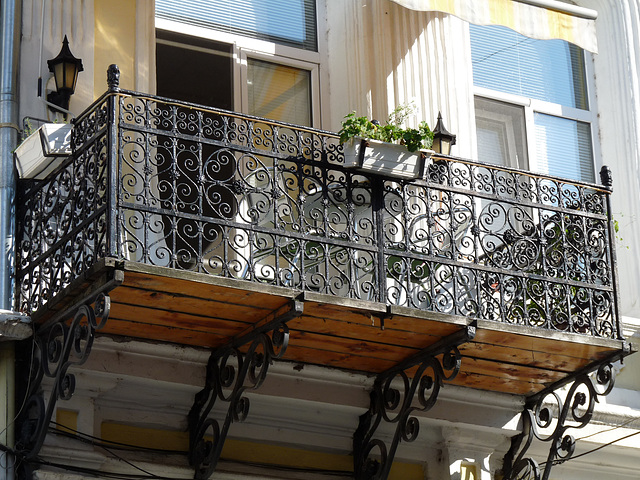 Ruse- Wrought Iron Balcony