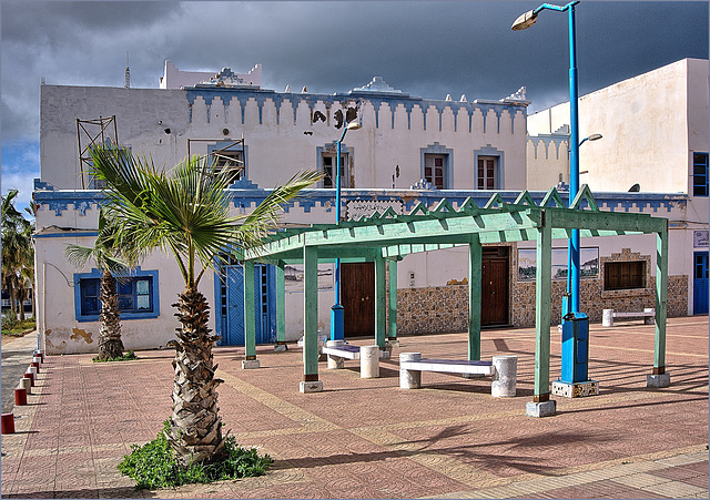 Blue and White - Sidi Ifni