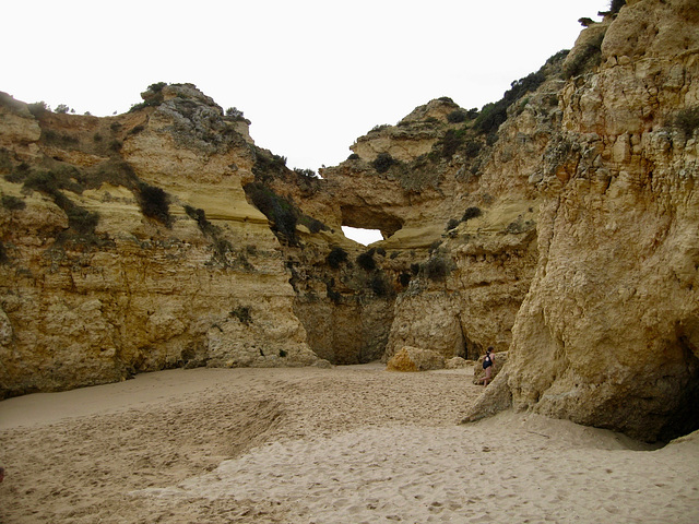 Limestone cliffs at Alvor (2009)