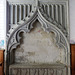 sible hedingham church, essex , cenotaph of condottiere sir john hawkwood +1394, a tanner's son who married the daughter of the duke of milan,  portrayed in a fresco by uccello in florence cathedral near his tomb.)