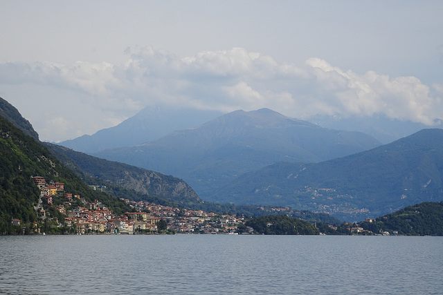 Looking Across Lake Como