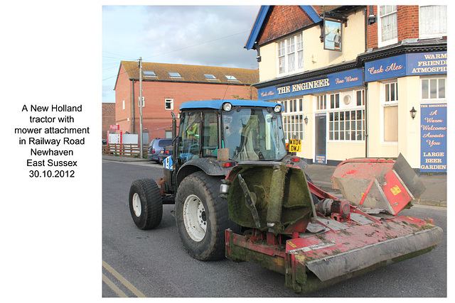 New Holland tractor Mk n/k - Newhaven - 30 10 2014