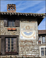 Pérouges (01) 11 février 2014.