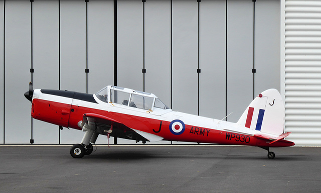 Chipmunk WP930 at Solent Airport - 8 March 2021