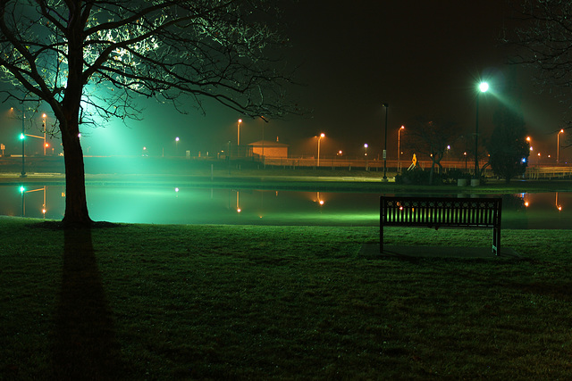 a quiet bench - take #2