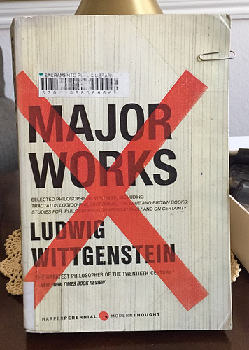 MAJOR WORKS - LUDWIG WITTGENSTEIN