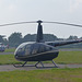 Helicopter Pair at Solent Airport - 17 September 2021