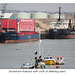 Shoreham Harbour with various types of craft - 27.6.2011