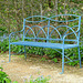 Happy Blue Garden Bench Blues Monday!