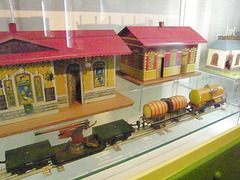 Marklin tinplate O gauge military train cars