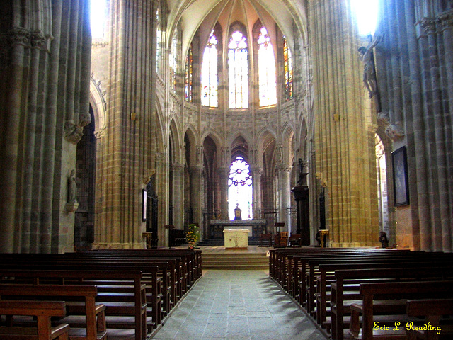 Basilica of Our Lady of the Thorn, Evron, France