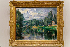 "Le pont sur la Marne à Créteil" (Paul Cézanne - 1894)