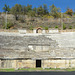 North Macedonia, Amphitheater in Heraclea Lyncestis (view from below)