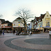 Der Marktplatz in der Altstadt Haltern / 24.02.2019