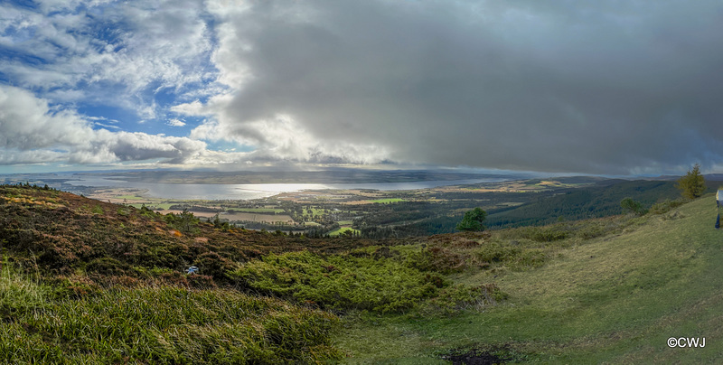 Panorama of the Cromarty Firth from the Fyrish Monument