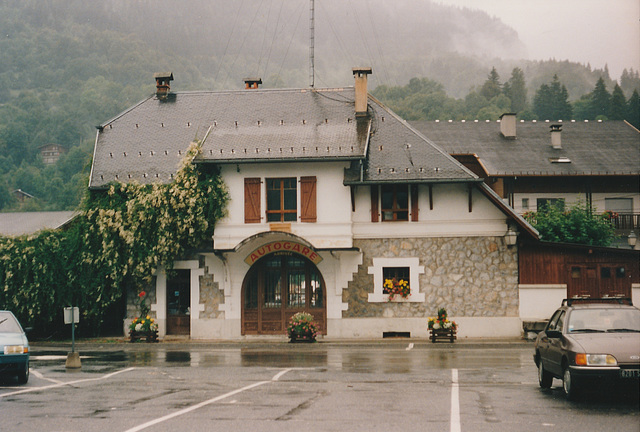 ipernity: Bus station at Samoëns in Haute Savoire - 31 Aug 1990 - by ...