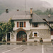 Bus station at Samoëns in Haute Savoire - 31 Aug 1990