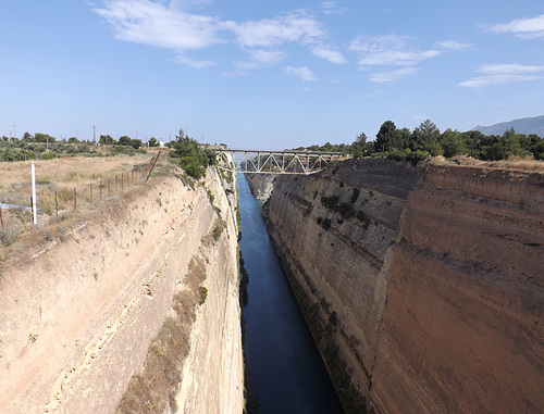 The Corinth Canal, June 2014