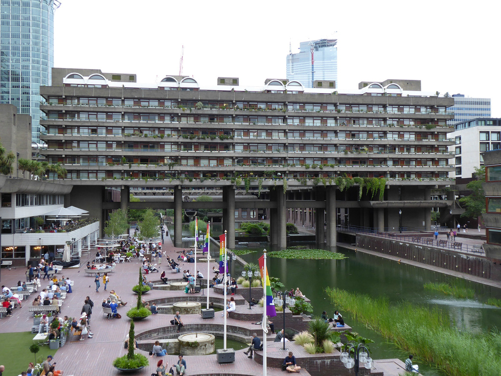 Barbican, Lakeside Terrace (2) - 28 July 2019