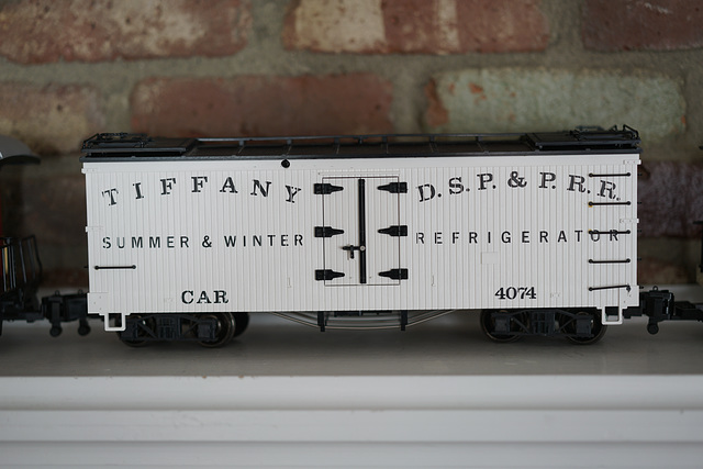 Denver, South Park, and Pacific Rail Road refrigerator car