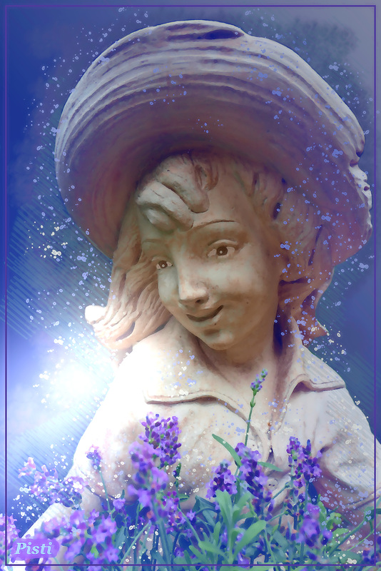 girl with flowers (pip)
