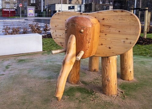 Elephant-themed Playpark, Leven Walkway, Dumbarton Quay