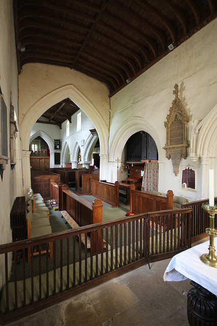 Chancel, All Saints Church, Lubenham, Leicestershire