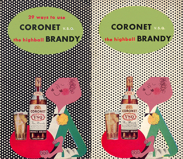 Coronet Brandy Leaflet, c1946