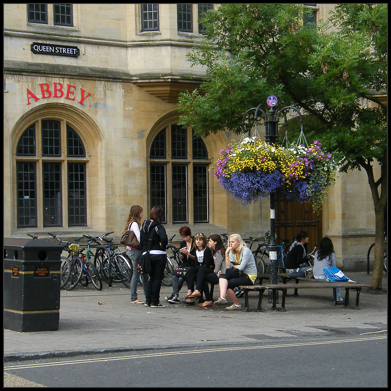 old seats at the Carfax