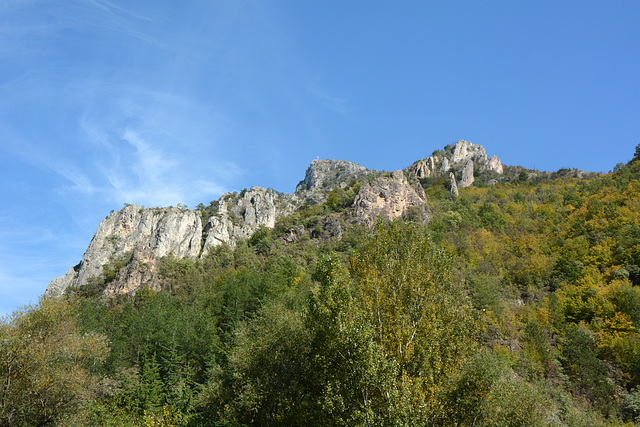 North Macedonia, Cliffs of the Right Bank of the Matka Canyon