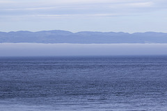 From Sekiu Overlook, w/Vancouver Island in the distance