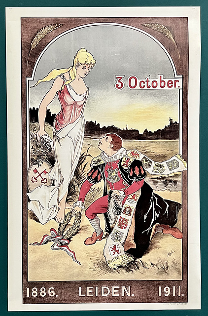 Museum de Lakenhal 2024 – Poster for the 3 October parade