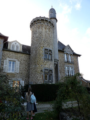 Journée du patrimoine : L’arrière du manoir ou château de la Ville Bodin , Pleudihen sur Rance  (22)