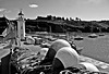 Belle-Île-en-Mer - Hafen von Sauzon mit Leuchtturm