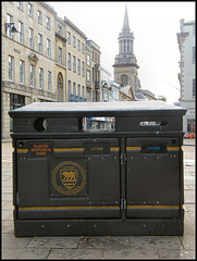 old Carfax recycling bin