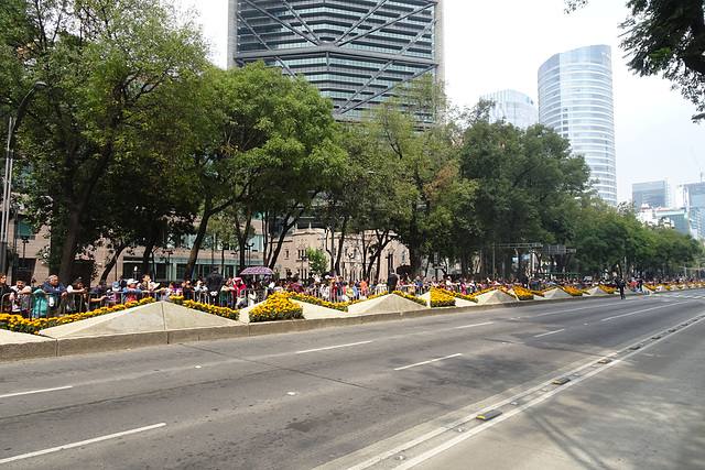 Waiting For The Day Of The Dead Parade