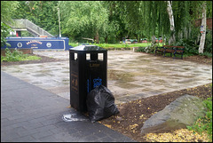 badly sited council bin
