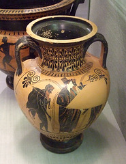 Black-Figure Amphora Attributed to the Manner of the Lysippides Painter in the Princeton University Art Museum, July 2011