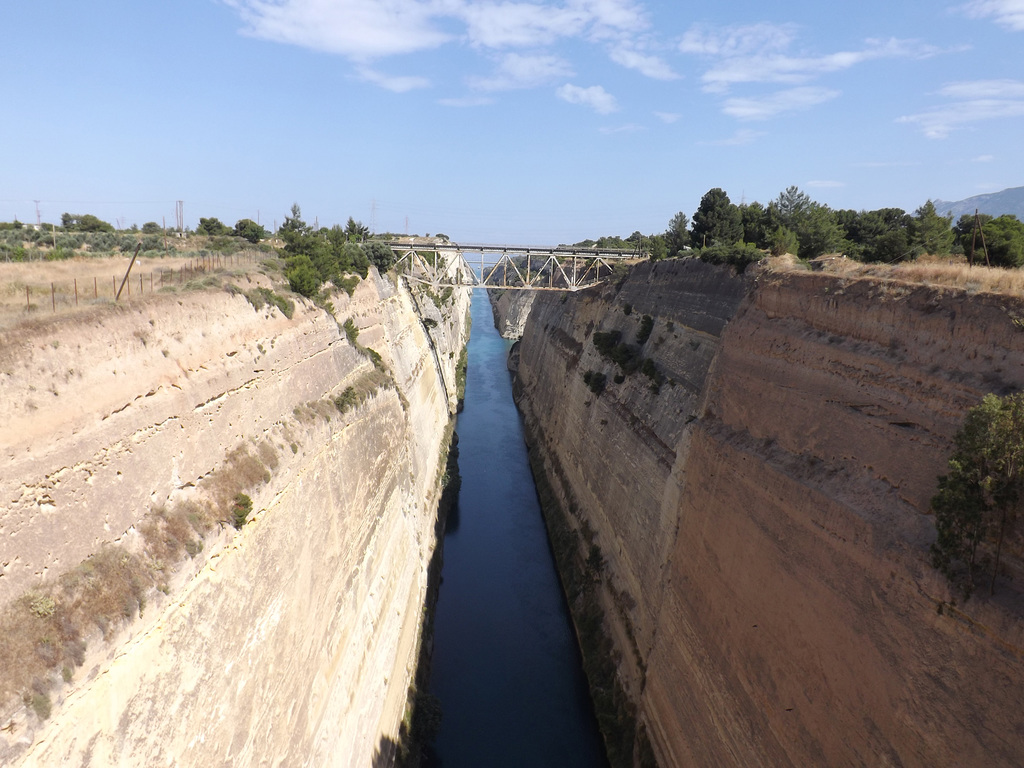 The Corinth Canal, June 2014