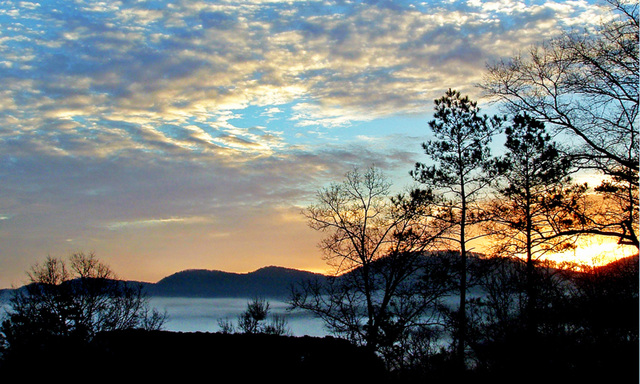 Sunrise and Mist