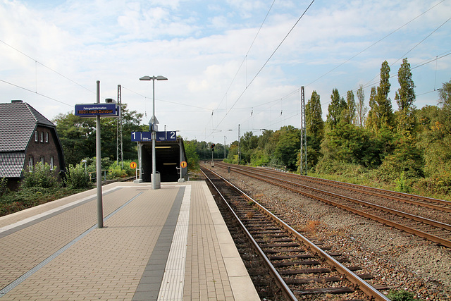 Bahnhof Duisburg-Rumeln, Gleis 2 / 22.09.2017