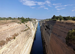 The Corinth Canal, June 2014