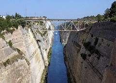 The Corinth Canal, June 2014