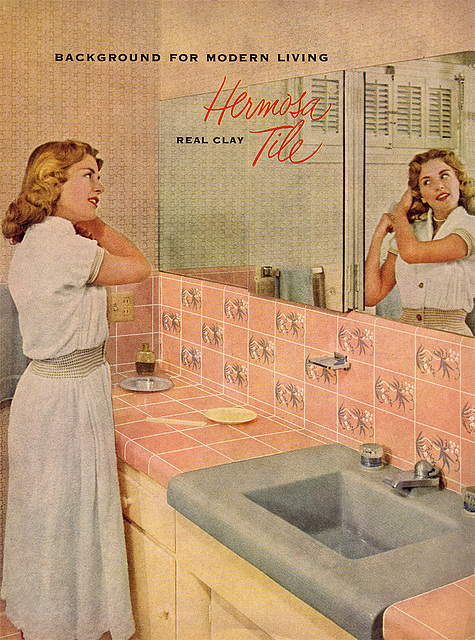 Hermosa Tile Ad, c1952